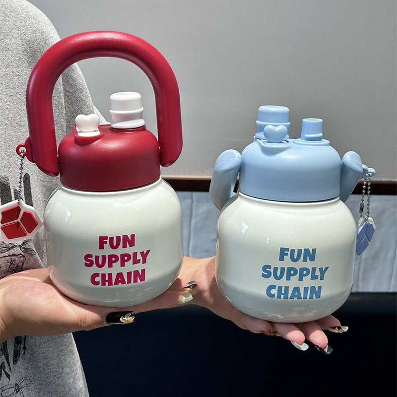 Termo compacto con agarrador