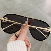 Lentes grandes con perlas decorativas - Dressygt