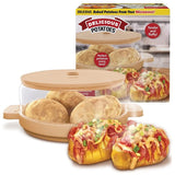 Vaporizador de patatas  para microondas