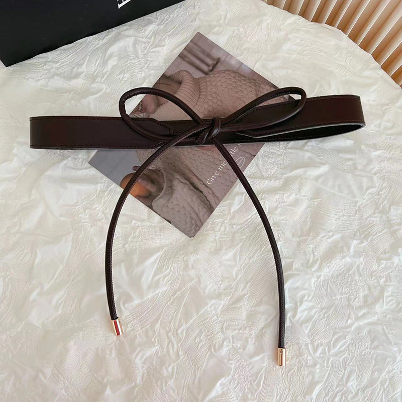 Cinturón elegante con lazo