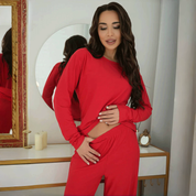 Set comfy de blusa manga larga - Dressygt