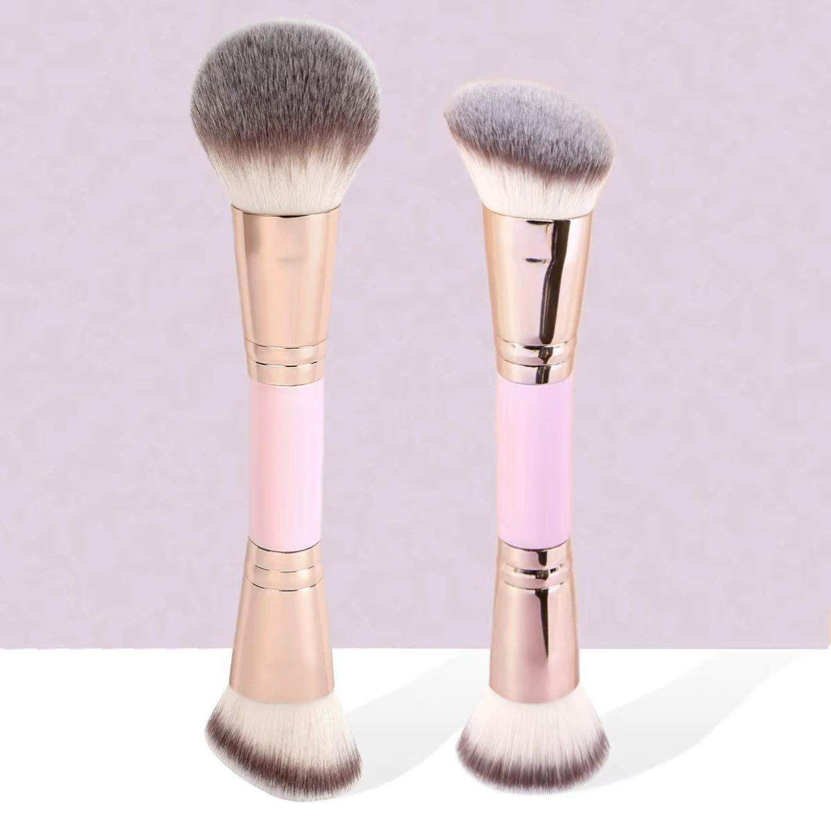 Set de 2 brochas de maquillaje doble cara - Dressygt