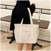 Bolso de lona estilo tote bag