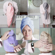 Toalla absorbente antifrizz