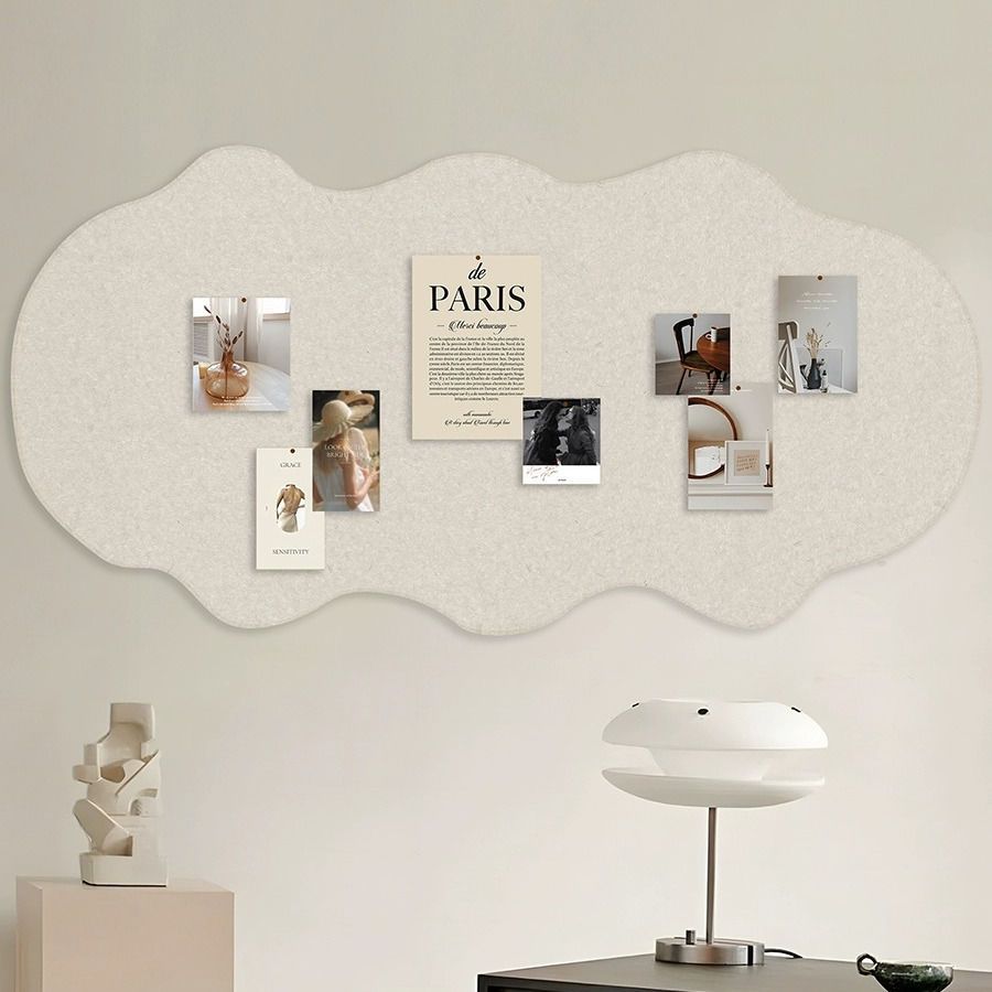 Tablero organizador con diseño ondulado
