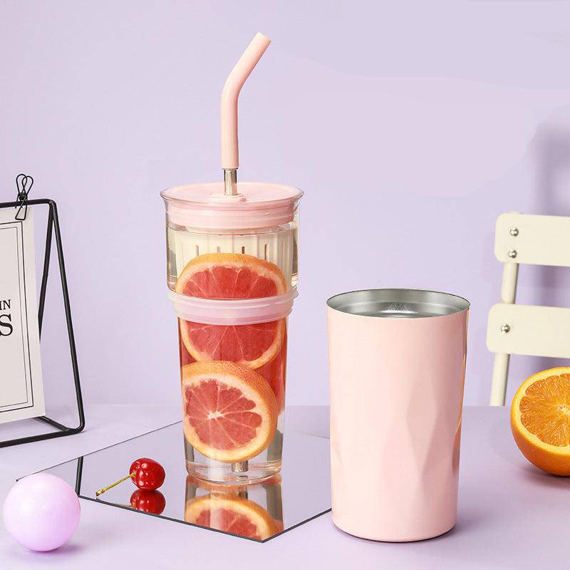 Vaso con difusor incluido  2 en 1