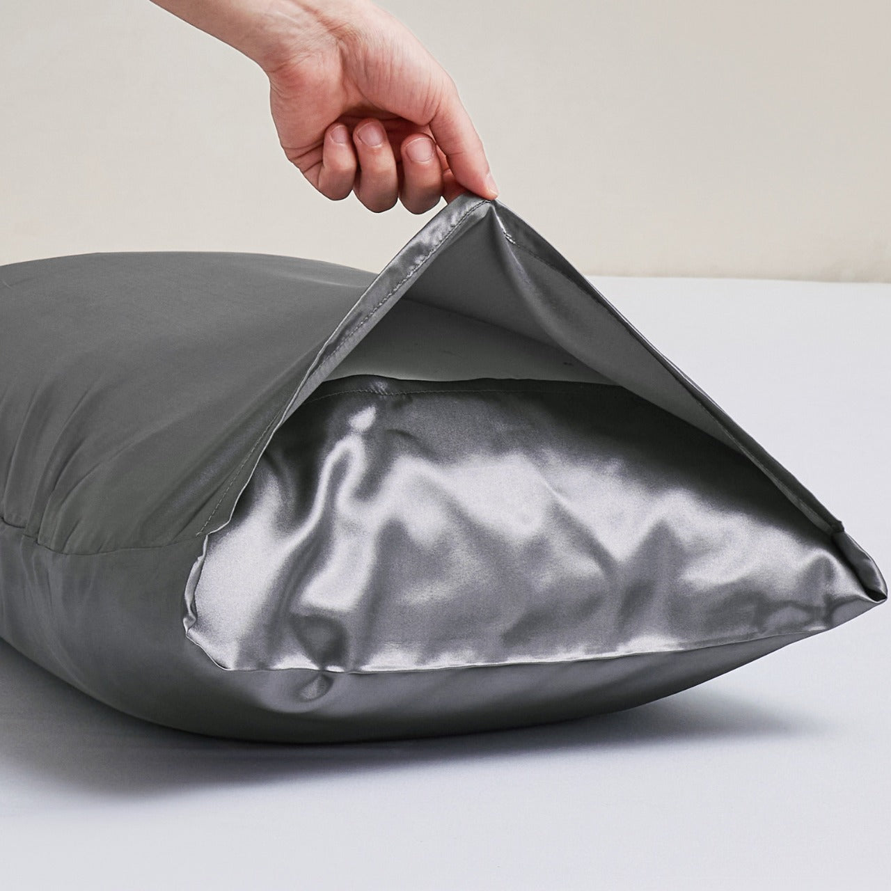 Fundas de almohada de satín 2 piezas