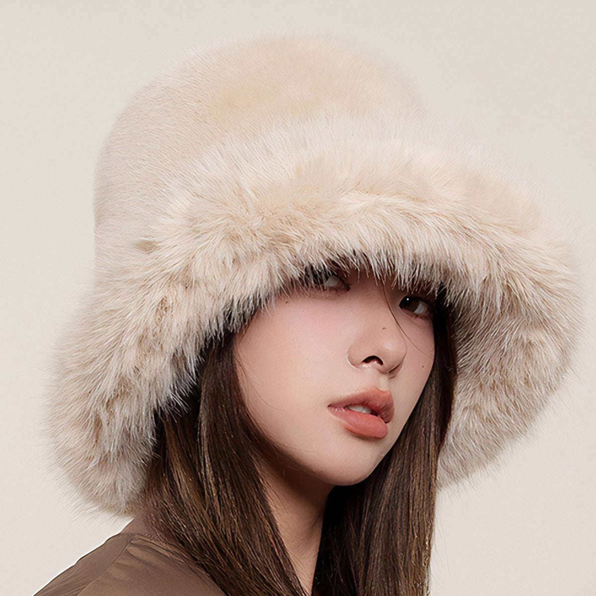 Bucket hat de peluche