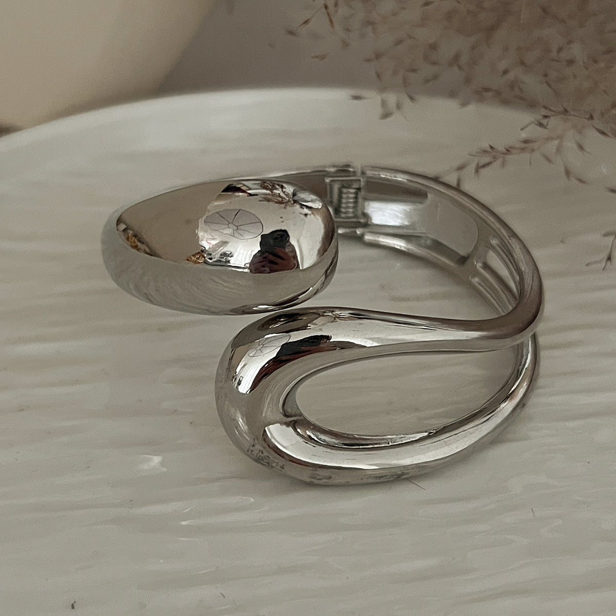 Pulsera Chunky de acero inoxidable - Dressygt