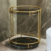 Organizador giratorio de 2 niveles