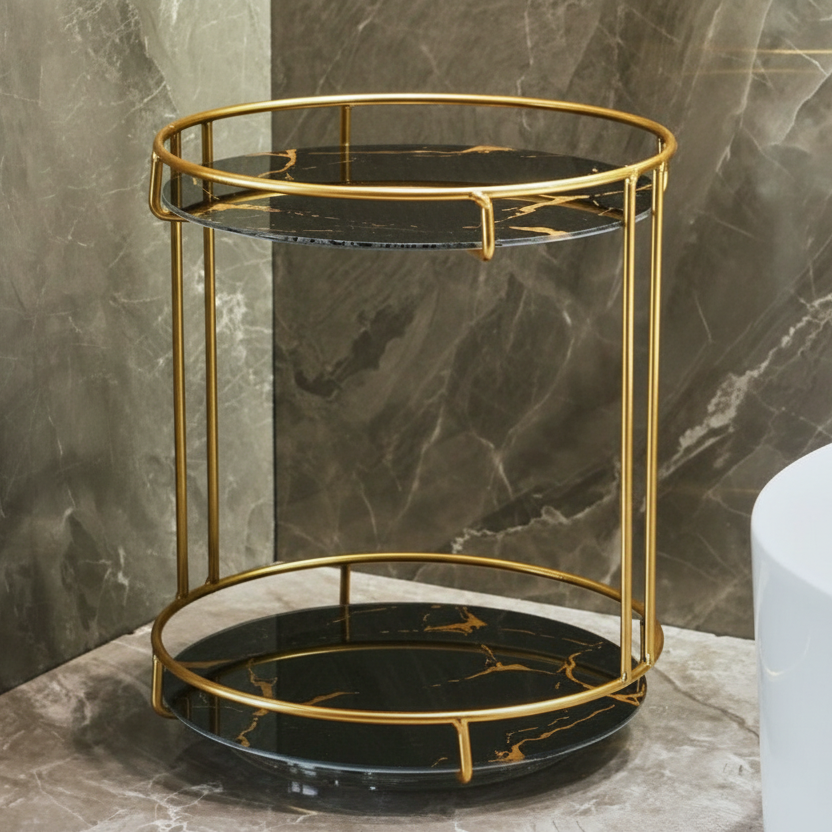 Organizador giratorio de 2 niveles