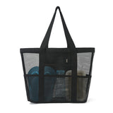 Bolsa de playa semi transparente