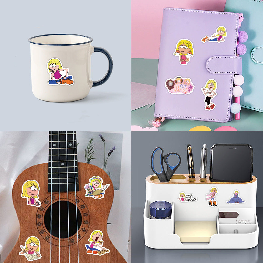 Set de 55 stickers de Lizzie McGuire