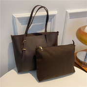 Tote bag doble con bolsa organizadora