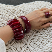Pulsera chunky marmoleada - Dressygt