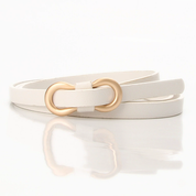 Cinturón con doble hebilla