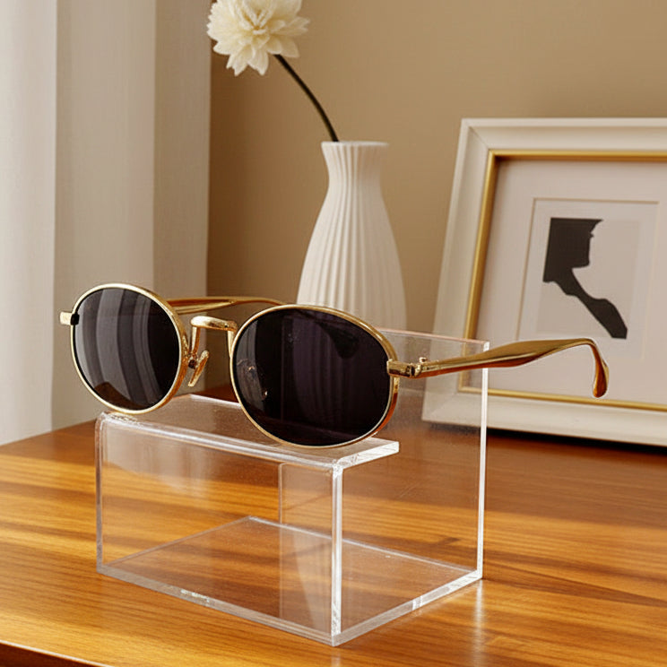 Lentes de sol ovalados vintage - Dressygt