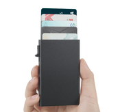 Tarjetero con MagSafe y bloqueo RFID