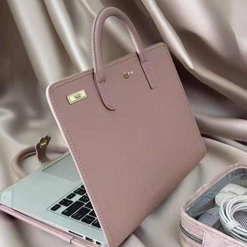 Funda con agarrador para laptop de 16 pulgadas