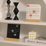 Calendario acrílico 3D