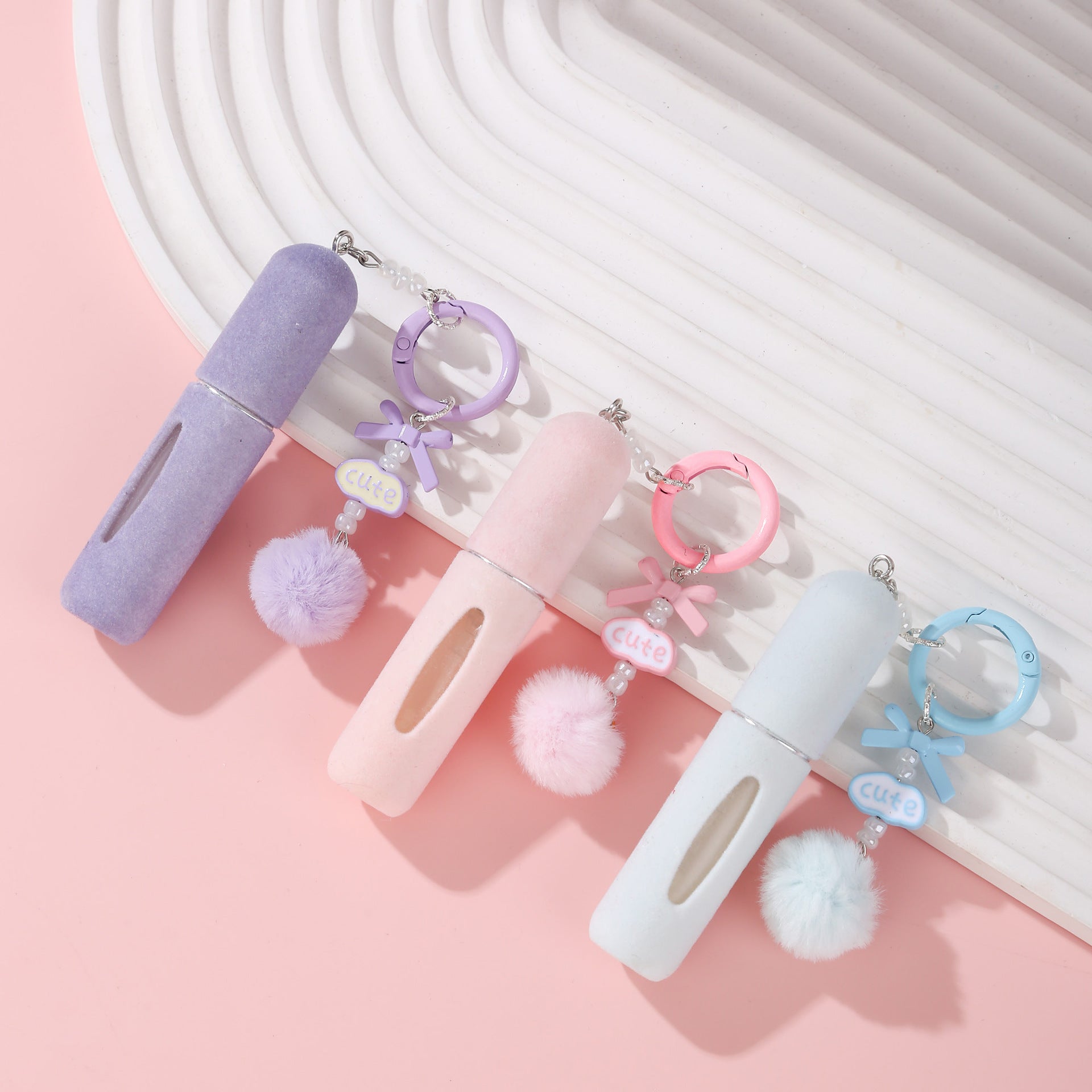 Atomizador de perfume portátil con llavero - Dressygt