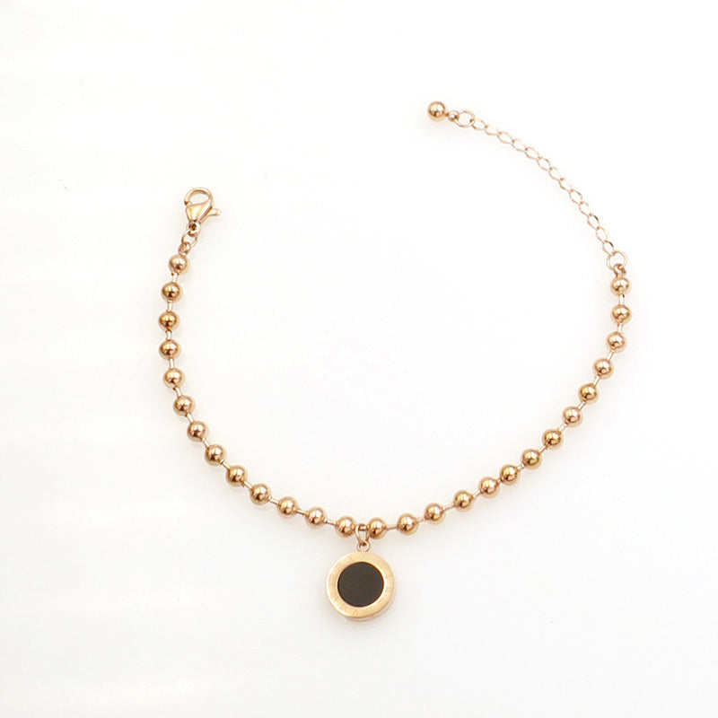 Pulsera con dije circular - Dressygt