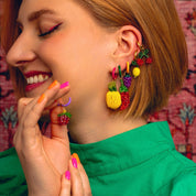 Arete frutal con aro dorado - Dressygt