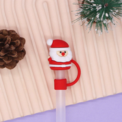 Protector de pajilla Santa Claus