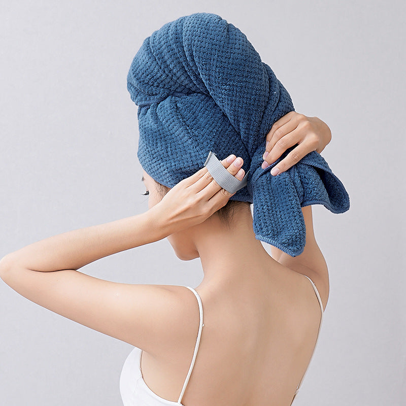 Toalla de secado rápido para el cabello