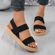 Sandalias con tiras elásticas - Dressygt