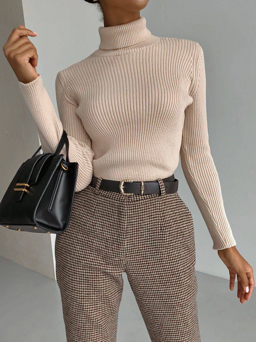 Sweater de cuello alto