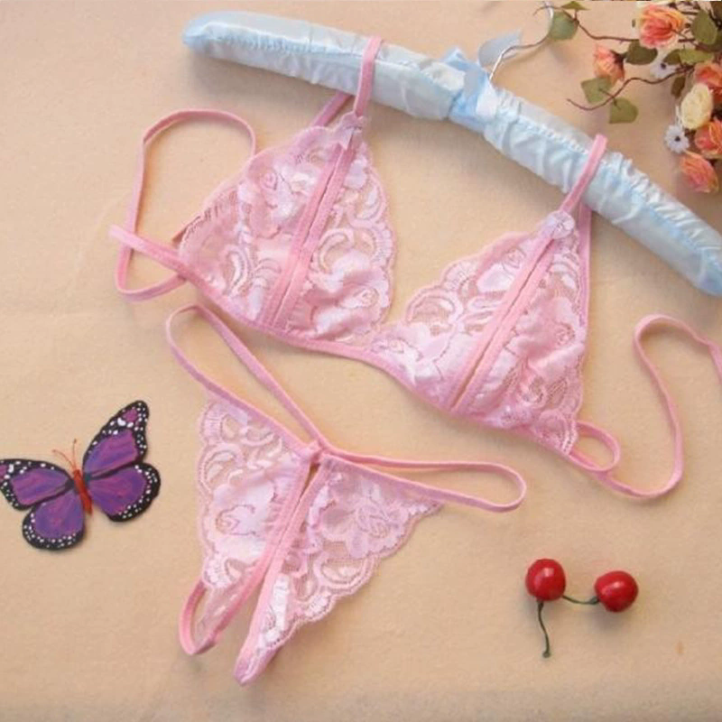 Set de lencería de encaje