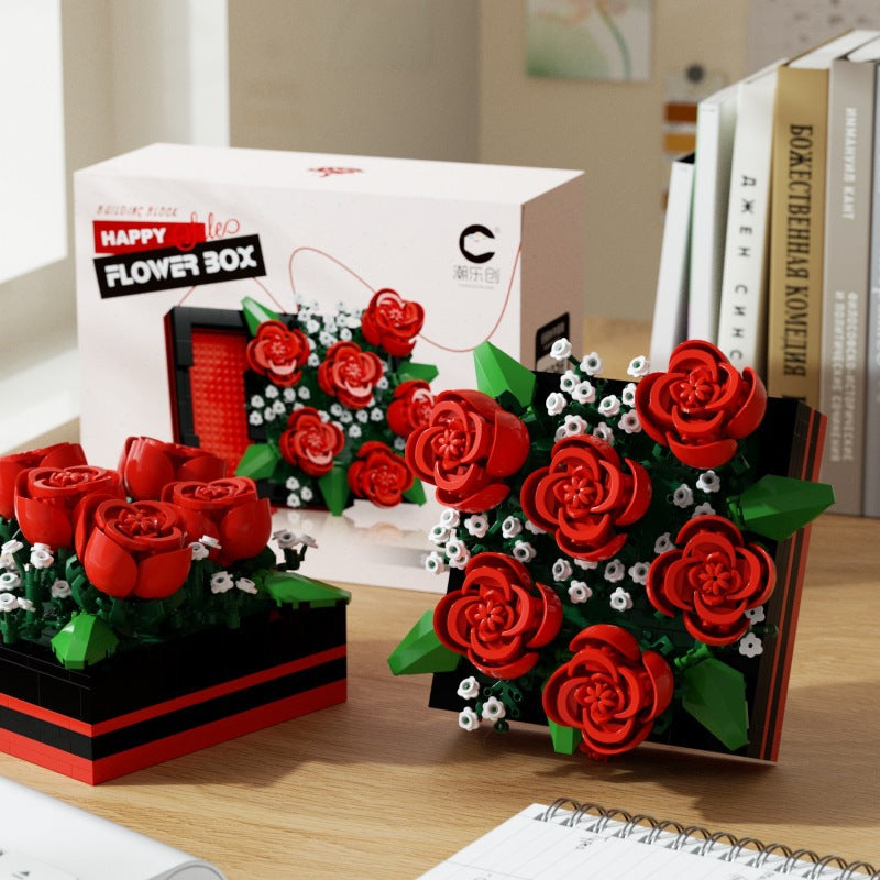 Bloques de construcción de caja de flores - Dressygt