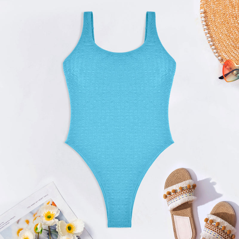 Traje de baño con textura