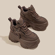 Sneakers chunky con estrella