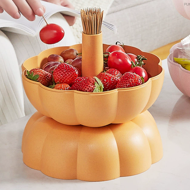 Recipiente multifuncional en forma de calabaza