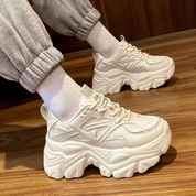 Tenis chunky con plataforma