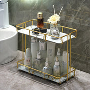 Organizador rectangular de 2 niveles