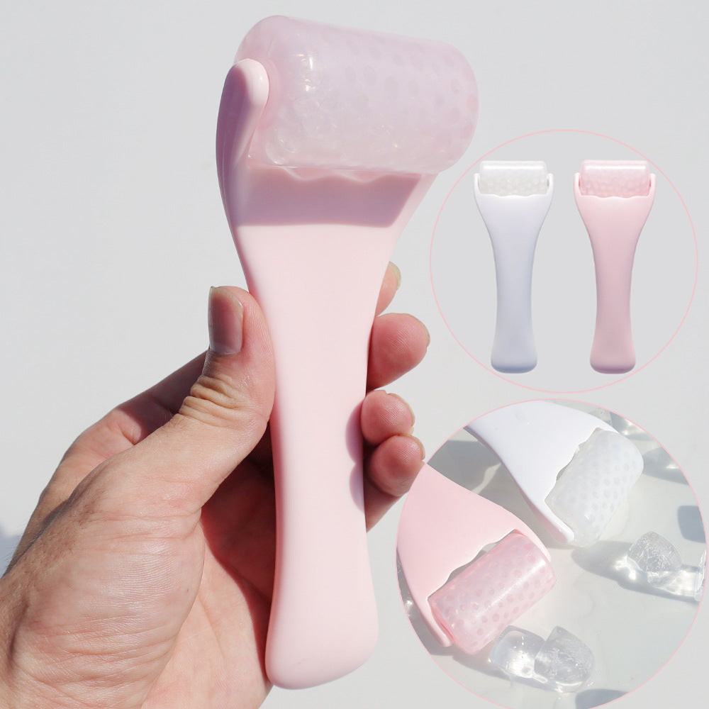 Ice roller facial para skincare