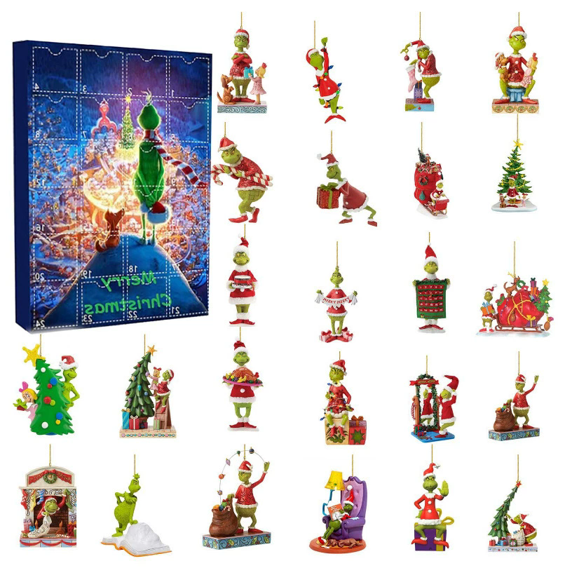 Calendario de Adviento del Grinch