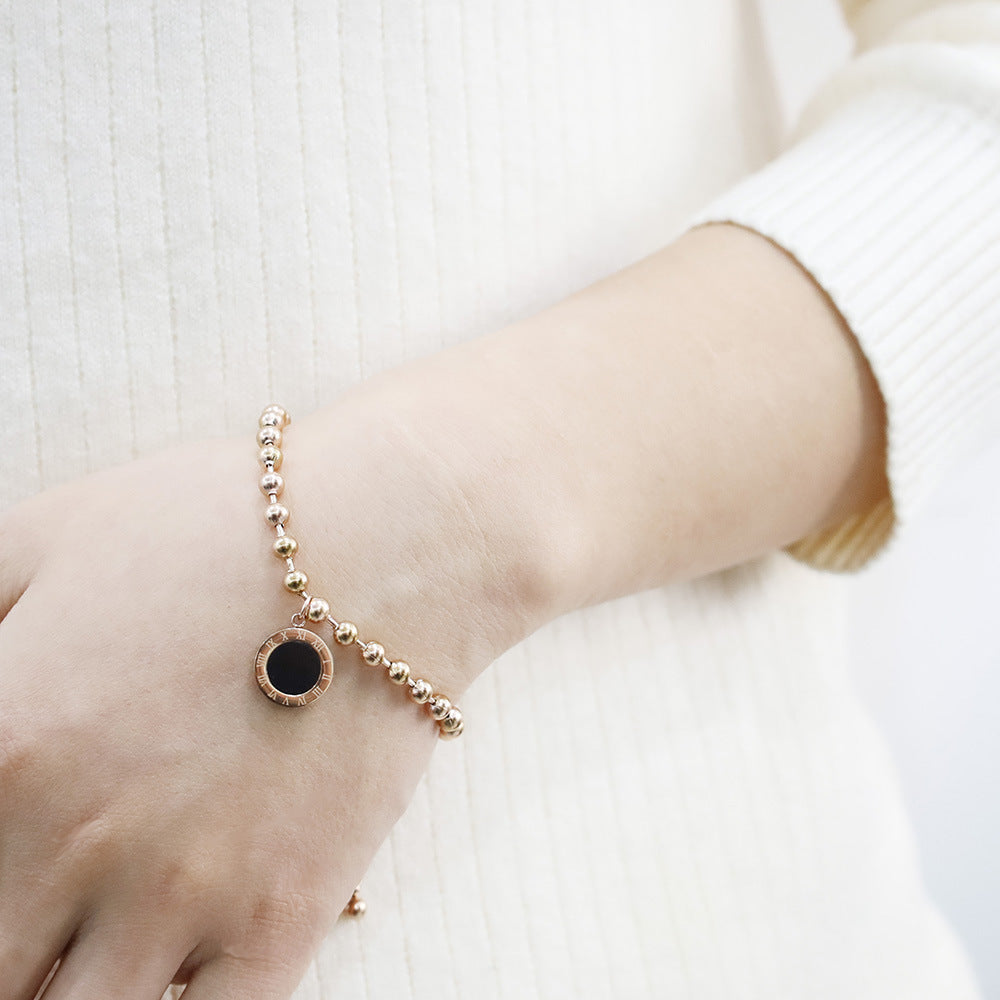 Pulsera con dije circular - Dressygt