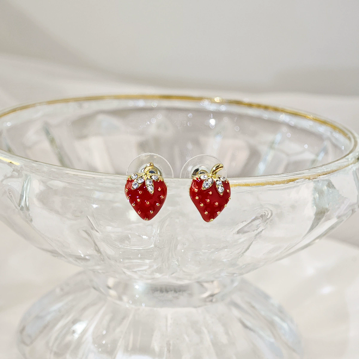 Aretes de mini fresas