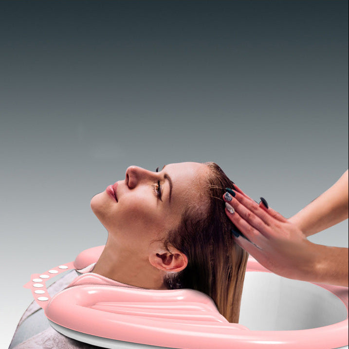 Lavabo portátil plegable para lavado de cabello - Dressygt