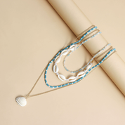 Set de collares con conchas marinas