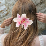 Gancho de flor tropical para cabello