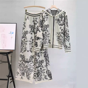 Conjunto comfy con estampado floral