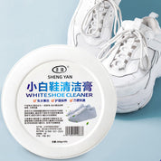 Limpiador de zapatos blancos