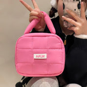 Mini bolso estilo puff