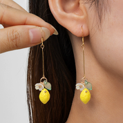 Aretes colgantes de limón - Dressygt