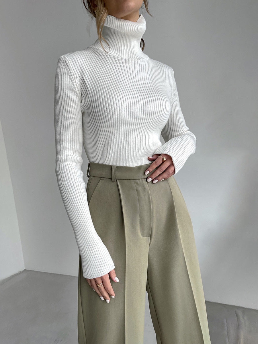 Sweater de cuello alto